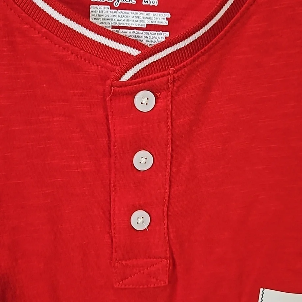 💙 Baseball style short sleeve tee
